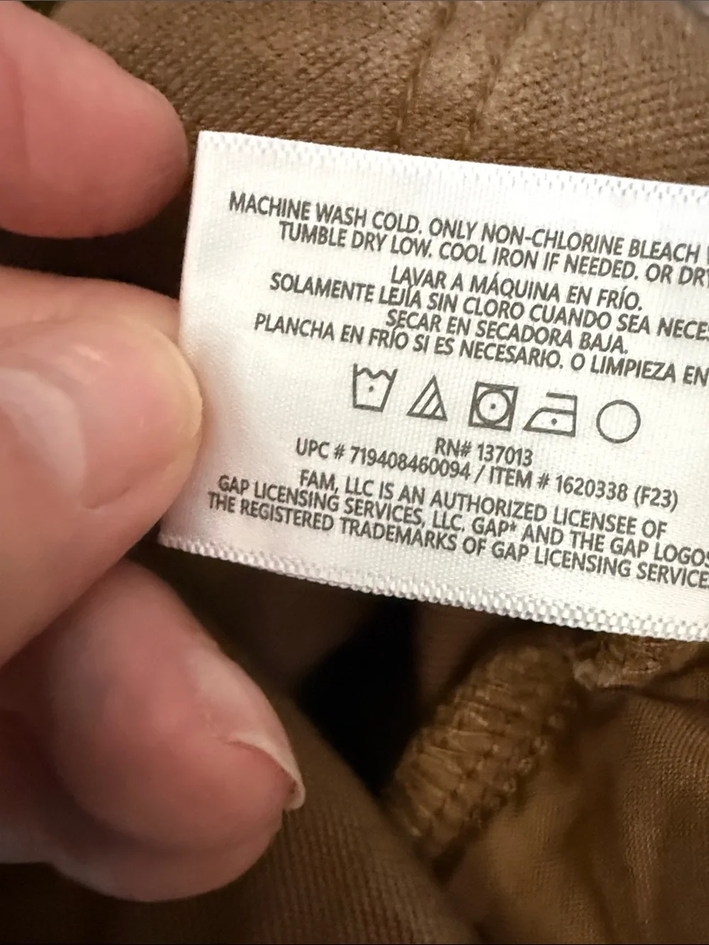 Banana Republic Men's Khaki Slim Chinos - Light Brown